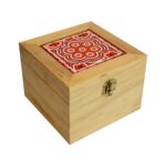 Gift box with bead board