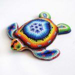 Tortue - Doublée de chaquira