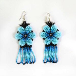 Jeu de boucles d'oreilles (Chaquira)