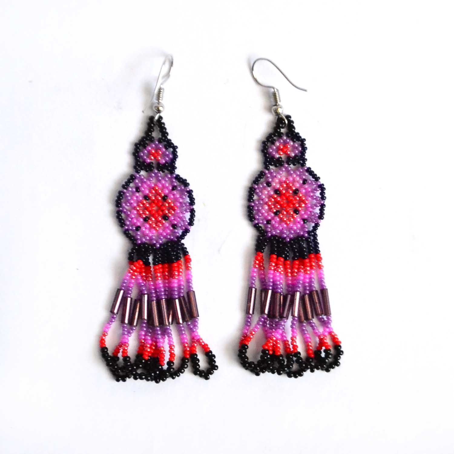 Set of earrings (Microbeads)
