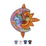 Huichol print cotton t-shirt