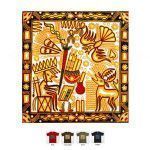 Huichol-Kunst-T-Shirt - Huellas