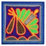 Yarn painting (10 cms)