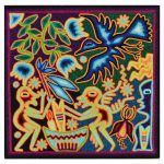 Yarn painting (30 cms)