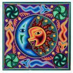 Yarn painting (30 cms)