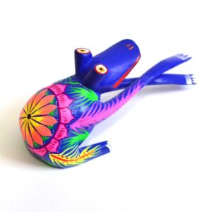Alebrije - 木製のカエル