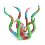 Alebrije - Hölzerner Oktopus
