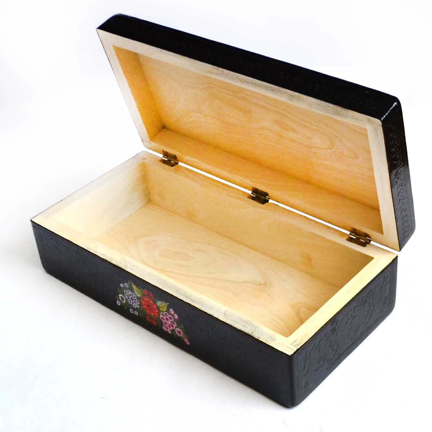 Caja de Olinalá (26 x 12 x 8 cms) - Artesanías de México