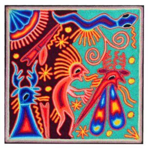 Planche de fil - Art Huichol