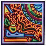 Planche de fil - Art Huichol