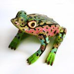 Grenouille en bois - Alebrije