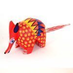 Alebrije.- Tatou en bois
