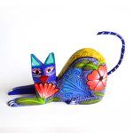 Hölzerne Alebrije - Katze