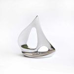 Segelboot aus Zinn (mini)