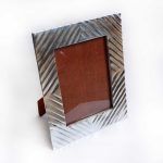 5" x 7" Portraitrahmen aus Zinn für 5" x 7" Fotos
