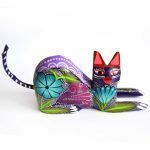 Hölzerne Katze - Alebrije