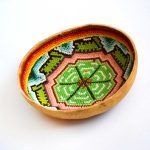 Jícara - Lined with beads