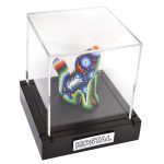 Mini figure with base and acrylic - Arte Huichol