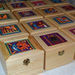 Huichol : Boîte : Planche de fil : Huichol
