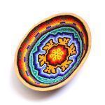 Jicara der Huichol-Kunst