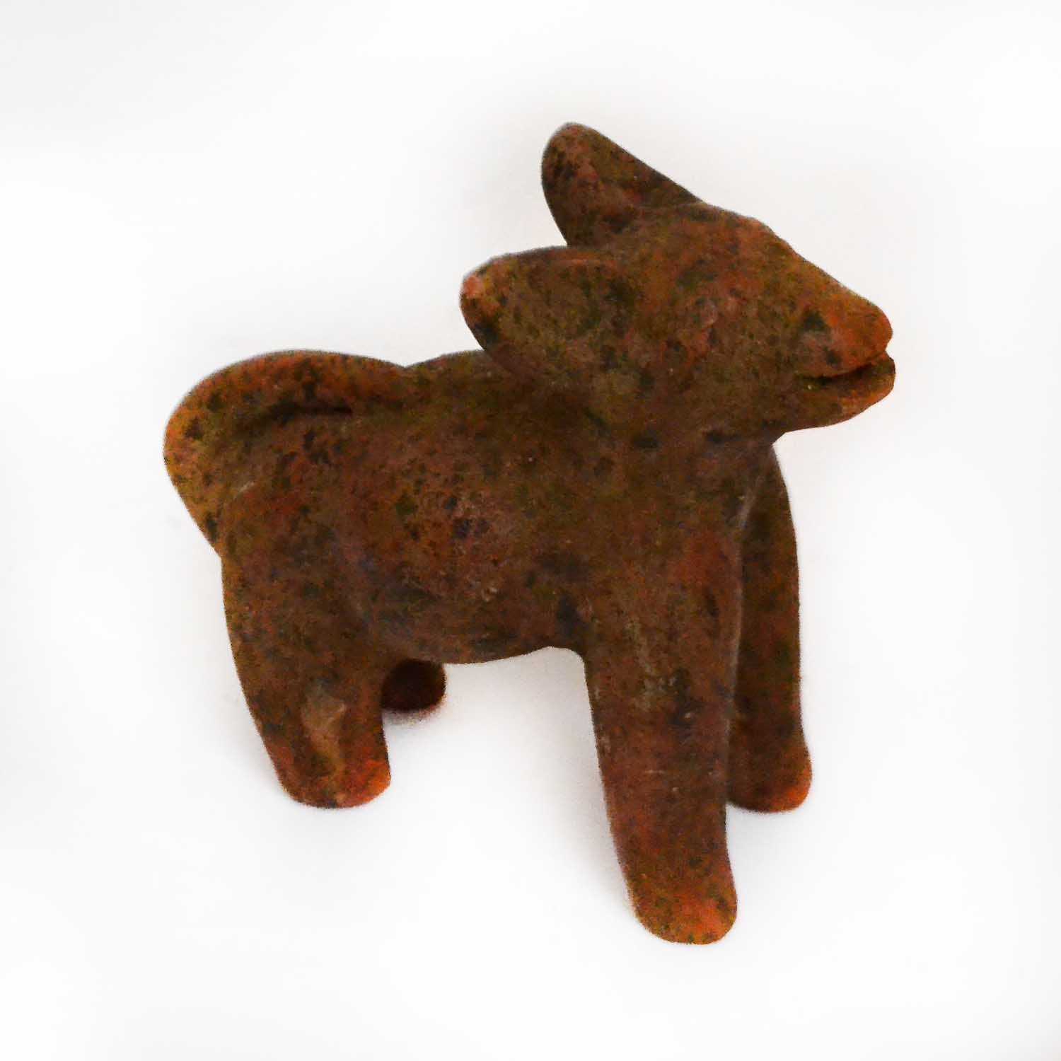 Perro parado | Barro prehispanico - Imagem 2