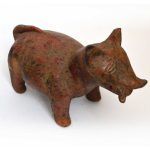 Xoloescuincle Hund | Prähispanischer Ton