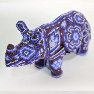 Rhinocéros - Doublé de chaquira