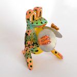 Alebrije - 木製のカエル