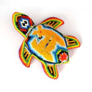 Tortue - Doublée de perles
