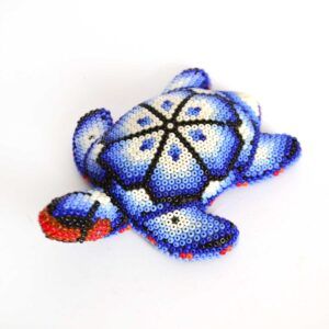 Tortue - Doublée de perles