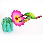 Alebrije - Kaktus mit Kolibri