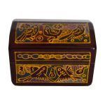 Olinalá box (9 x 6 x 6 cms)