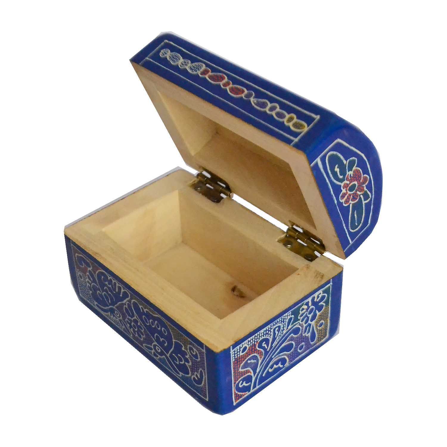 Caja de Olinalá (9 x 6 x 6 cms) - Imagem 2