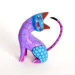 Mexikanisches Kunsthandwerk - Alebrije de gato (Katzen-Alebrije)