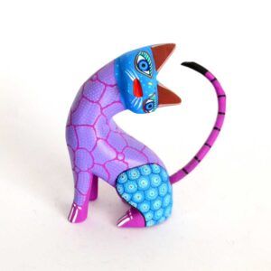 Artisanat mexicain - Alebrije de gato (Cat Alebrije)