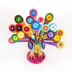 Alebrije.- Pavo Real