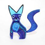 Alebrije - Wooden wolf carved and painted by hand.