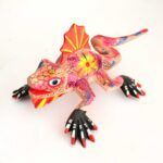 Iguane en bois - Alebrije