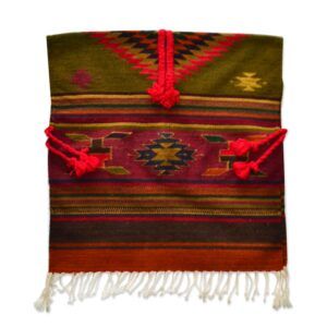 Poncho en laine
