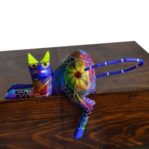 Wooden cat - Alebrije