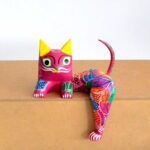 Wooden cat