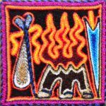 Huichol yarn board