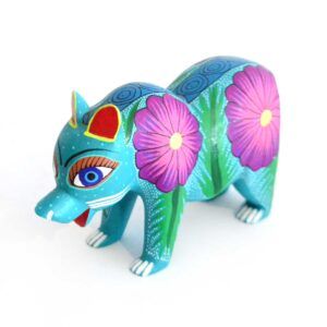 Ours en bois à alebrije