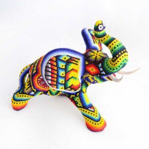 Éléphant d'art huichol