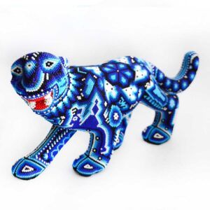 Jaguar est intervenu dans l'art huichol