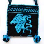 Huichol-Kunst-Rucksack - Aguila