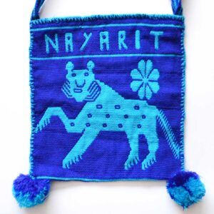 Sac à dos d'art huichol