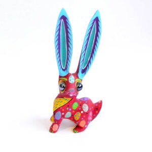Lapin en bois - Alebrije